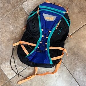 Avia Hiking Pack in Black, Blue, Teal & Orange